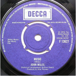 John Miles Music Vinyl 7" USED