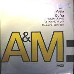 Vesta Williams Do Ya (Classic UK Edit) USED VINYL 12INCH 33 S RPM PROMO