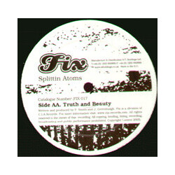 Splittin' Atoms Wot It Is / Truth And Beauty USED VINYL 12INCH
