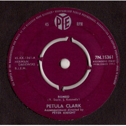 Petula Clark Romeo USED VINYL 7INCH SINGLE 45 RPM