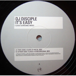 DJ Disciple It's Easy Vinyl 12" USED