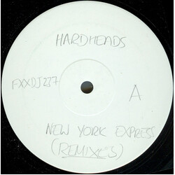 Hardhead New York Express (Remix) USED VINYL 12INCH 45 RPM PROMO WHITE LABEL