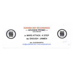 K Step / Jinmen Mars Attack / Enough VINYL 12" USED