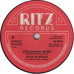 Billie Jo Spears Apologizing Roses USED VINYL 7INCH 45 RPM SINGLE STEREO