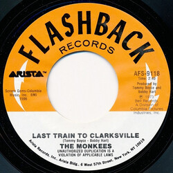 The Monkees Last Train To Clarksville / Monkee's Theme USED VINYL 7INCH 45 RPM SINGLE REISSUE STYRENE