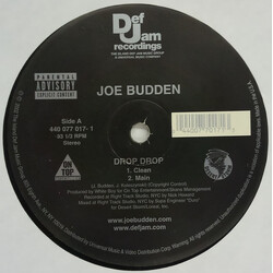 Joe Budden Drop Drop USED VINYL 12INCH 33 S RPM