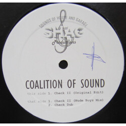 Coalition Of Sound Check II USED VINYL 12INCH