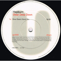 Hepburn Deep Deep Down Vinyl 12" USED