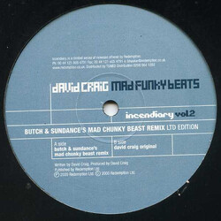 David Craig Mad Funky Beats USED VINYL 12INCH
