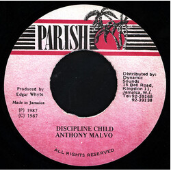 Anthony Malvo Discipline Child Vinyl 7" USED