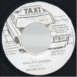 Beenie Man Halla Fi Jordon USED VINYL 7INCH 45 RPM