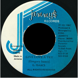 Gregory Isaacs Give Love A Try Vinyl 7" USED