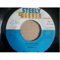 Johnny P No Free Ride Vinyl 7" USED