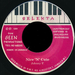 Johnny P Nice N Cute Vinyl 7" USED