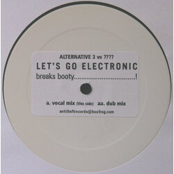 Alternative 3 (4) Let's Go Electronic Breaks Booty USED VINYL 12INCH 45 RPM