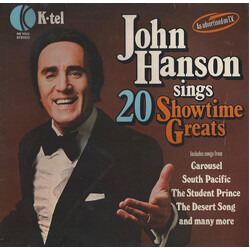 John Hanson (3) John Hanson Sings 20 Showtime Greats Vinyl LP USED