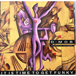 D Mob / London Rhyme Syndicate / DC Sarome It Is Time To Get Funky USED VINYL 12INCH 45 RPM