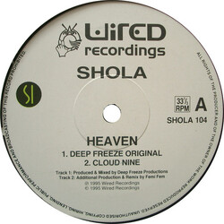 Shola Phillips Heaven USED VINYL 12INCH 33 S RPM