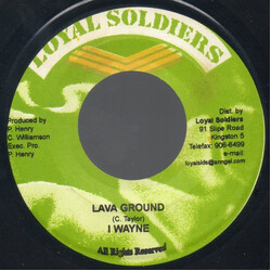 I Wayne Lava Ground USED VINYL 7INCH 45 RPM