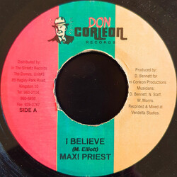 Maxi Priest I Believe USED VINYL 7INCH 45 RPM
