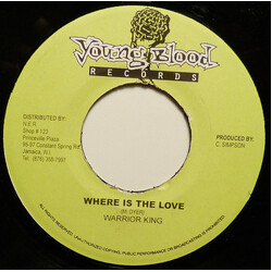 Warrior King / Don T Where Is The Love / When Will It Cease USED VINYL 7INCH 45 RPM