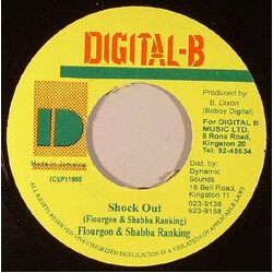 Flourgon / Shabba Ranks Shock Out USED VINYL 7INCH 45 RPM
