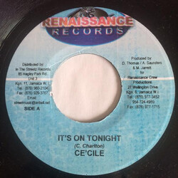 Ce'cile / Da'Ville It's On Tonight / Gal U A Murda USED VINYL 7INCH 45 RPM