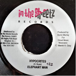 Elephant Man Hypocrites USED VINYL 7INCH