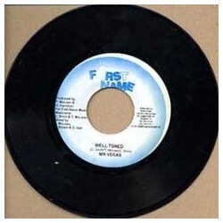 Mr. Vegas / Lukie D Well Toned / Want You USED VINYL 7INCH 45 RPM