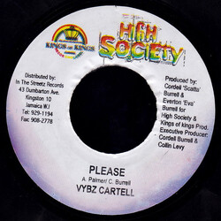 Vybz Kartel / Nymron Please / Skank USED VINYL 7INCH 45 RPM