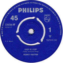 Frankie Vaughan Loop De Loop Vinyl 7" USED