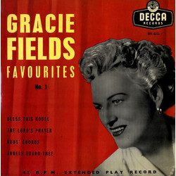 Gracie Fields Gracie Fields Favourites No. 1 USED VINYL 7INCH 45 RPM EP