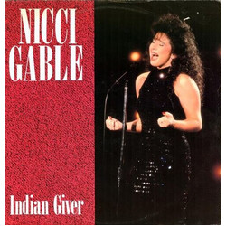Nicci Gable Indian Giver USED VINYL 12INCH 45 RPM