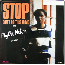 Phyllis Nelson Stop Don't Do This To Me Vinyl 12" USED