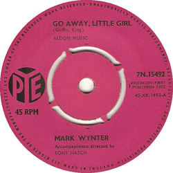 Mark Wynter Go Away, Little Girl Vinyl 7" USED