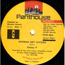 Galaxy P / Nardo Ranks Woman Get Wicked / You A Lead Vinyl 12" USED