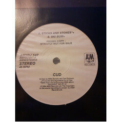 Cud Sticks And Stones USED VINYL 12INCH PROMO
