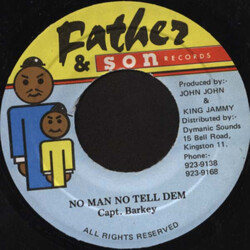 Captain Barkey No Man No Tell Dem Vinyl 7" USED