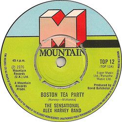 The Sensational Alex Harvey Band Boston Tea Party Vinyl 7" USED
