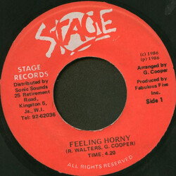 Fabulous Five Inc. Feeling Horny USED VINYL 7INCH 45 RPM