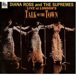 The Supremes 'Live' At London's Talk Of The Town Vinyl LP USED
