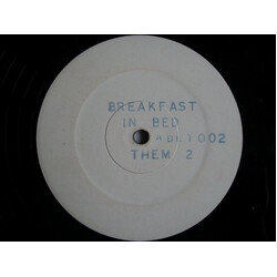 Them 2 Breakfast In Bed USED VINYL 12INCH WHITE LABEL