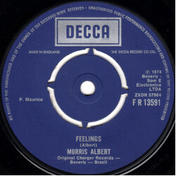 Morris Albert Feelings USED VINYL 7INCH 45 RPM SINGLE