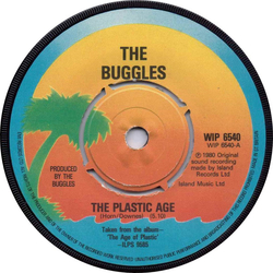 The Buggles The Plastic Age Vinyl 7" USED