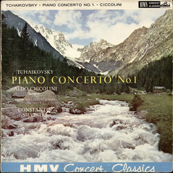 Pyotr Ilyich Tchaikovsky / Aldo Ciccolini / Orchestre National De France / Constantin Silvestri Piano Concerto No. 1 Vinyl LP USED