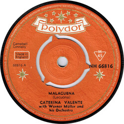 Caterina Valente Malaguena / Secret Love Vinyl 7" USED