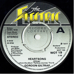 Gordon Giltrap Heartsong Vinyl 7" USED