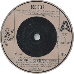 Bee Gees How Deep Is Your Love USED VINYL 7INCH 45 RPM SINGLE MONO