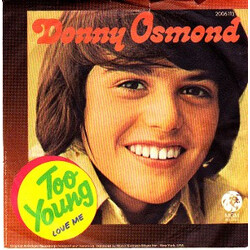 Donny Osmond Too Young USED VINYL 7INCH 45 RPM