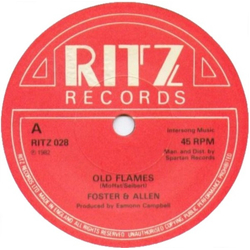Foster & Allen Old Flames Vinyl 7" USED